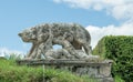 Villa dâEste in Tivoli Rome, Statue of the wolf with Romulus and Remus